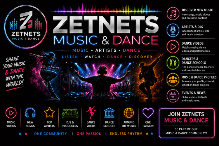 Zetnets Music, Facebookgroep van Michał Kilian met albums, singles en nieuwe muziek.
